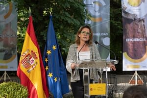 Ministra de Transicion Ecológica de España